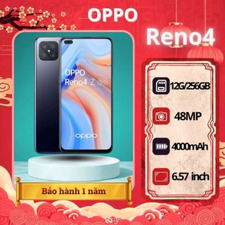  Điện thoại OPPO Reno4 Z 5G  12GB 256GB  – Màn 120Hz Mượt Mà | Hiệu Năng Mạnh Mẽ | Camera Ấn Tượng 