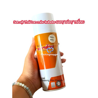 [ SƠN THÁI] Sơn xịt kubota CAM/ XÁM/ TRẮNG hàng Thái dung tích 400cc| #phutungmaygat #phutung_Bảo_Huỳnh #phutungmaycay