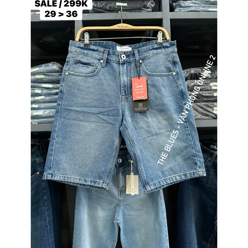 Quần Short Jean Nam - The Blues 2023-26S