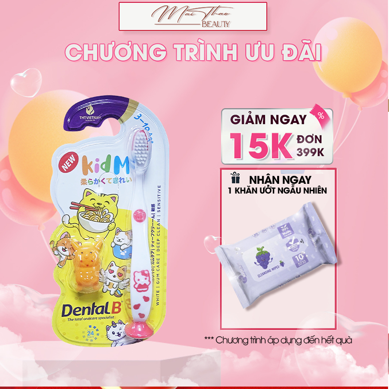 Bàn Chải Đánh Răng Trẻ em Dental B Kid M