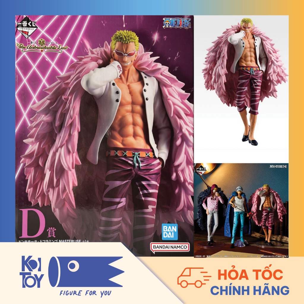 (Chính hãng) Mô Hình One Piece - D Prize Donquixote Doflamingo Figure - Masterlise Bandai