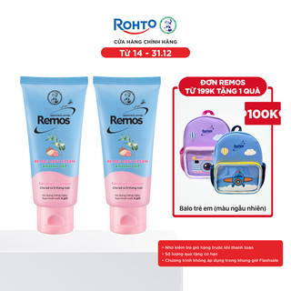   VB  Combo 2 Kem chống muỗi đốt cho bé từ 6 tháng tuổi hương khuynh diệp Rohto Mentholatum Remos  70g x 2  