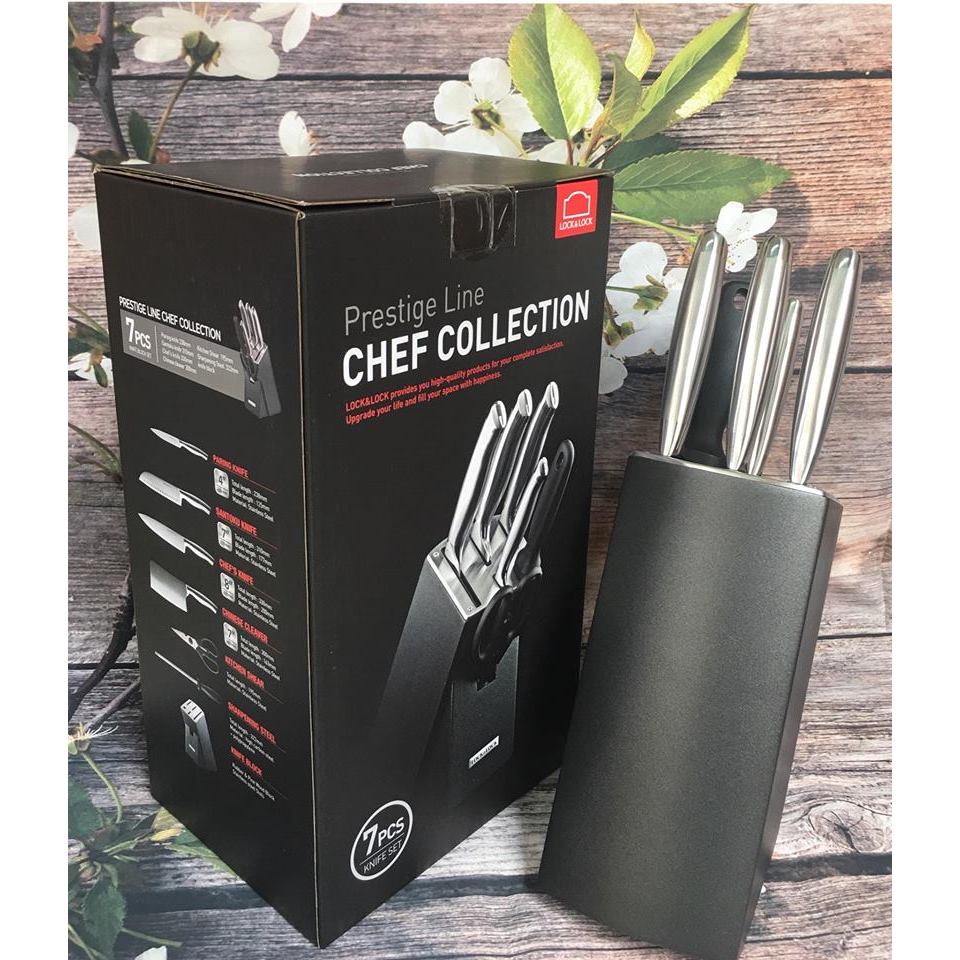 Bộ Dao LnL 7 Món Đen CKK301
