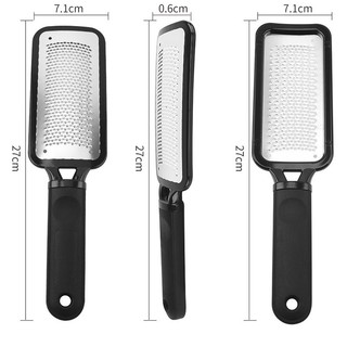 Cây Chà Gót Chân Cán Nhựa Cầm Tay Dài 27cm, Dụng Cụ Làm Mềm Gót Chân Loại Bỏ Tế Bào Chết An Toàn