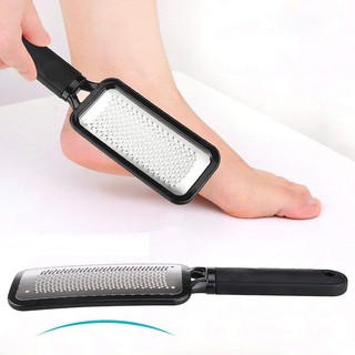 Cây Chà Gót Chân Cán Nhựa Cầm Tay Dài 27cm, Dụng Cụ Làm Mềm Gót Chân Loại Bỏ Tế Bào Chết An Toàn