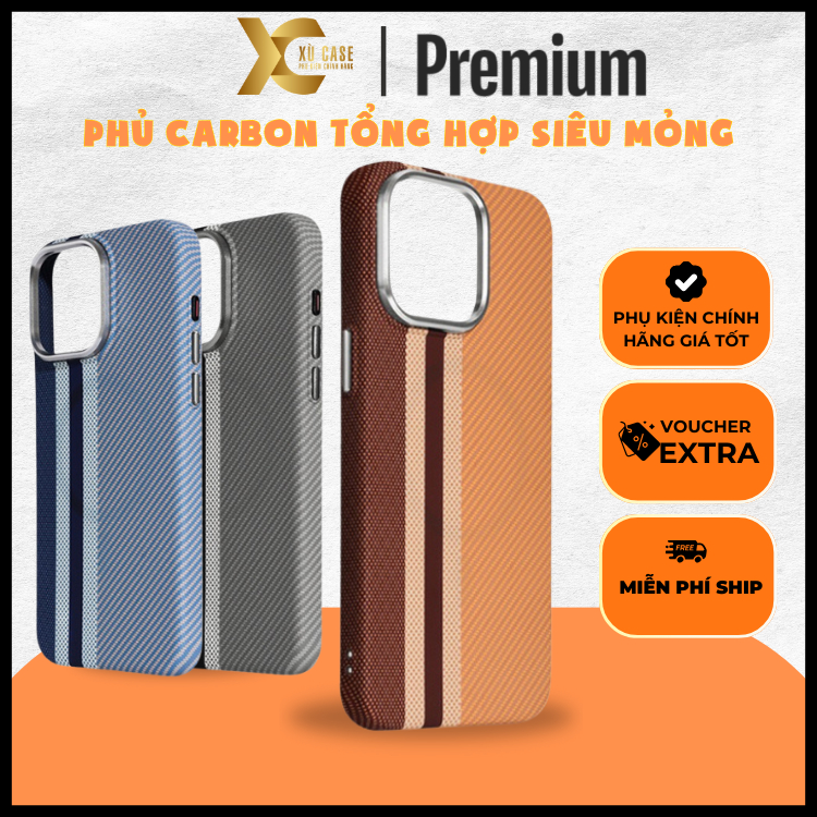 Ốp Lưng Fashion Case Họa Tiết Sọc Màu Hỗ Trợ Sạc Không Dây Chính Hãng cho iP 16 Pro Max/ 16 Pro/ 15 
