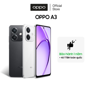  Điện Thoại OPPO A3 8GB 128GB 8GB 256GB | Siêu bền | SUPERVOOC | Kháng nước và bụi - Hàng chính hãng 
