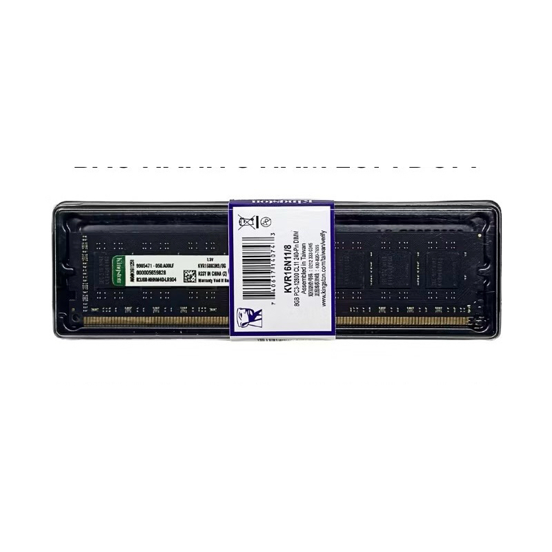 Ram PC 8GB DDR3 bus 1600 MHz kingston memory PC3 12800 DIMM