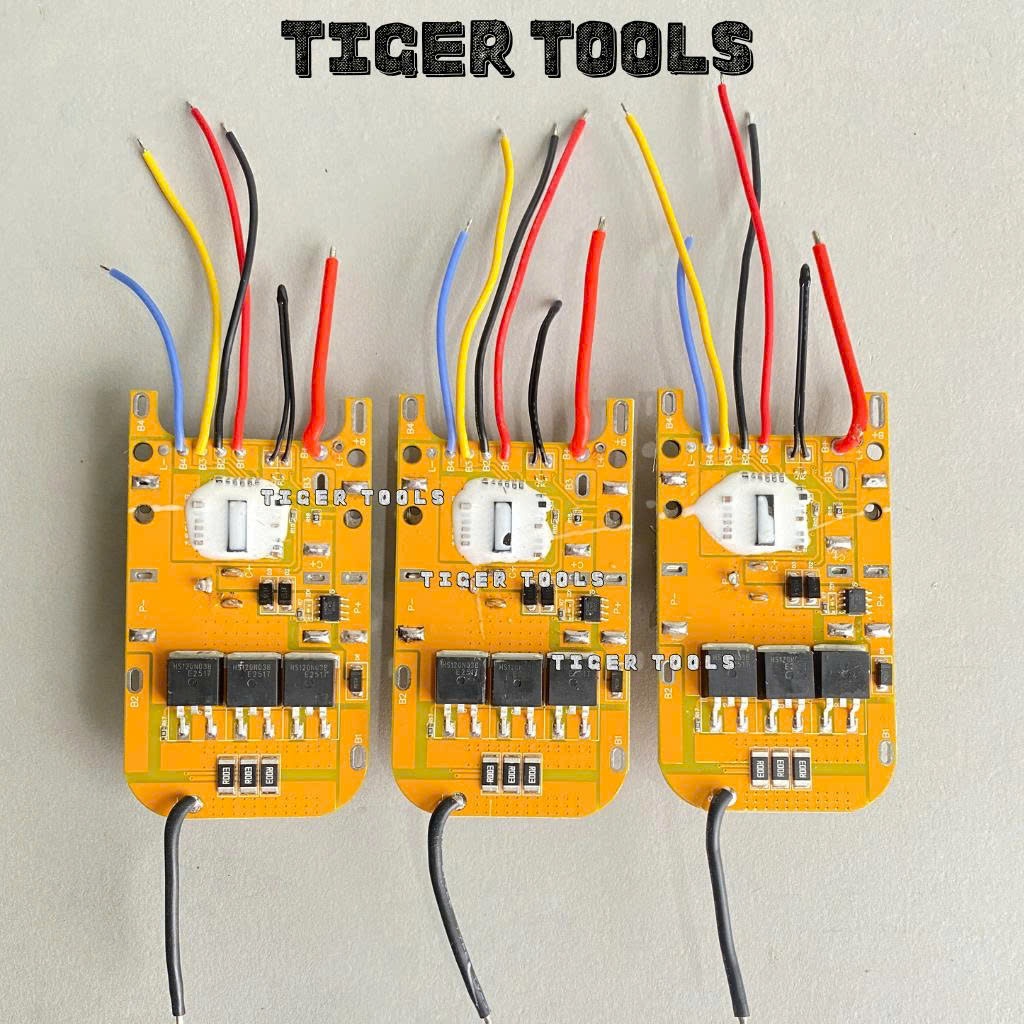 Mạch pin Makita 5S 100A 18V -21V bảo vệ pin 18650  Mạch 5S Makita 100A tải lớn nhận máy hãng 3 chân