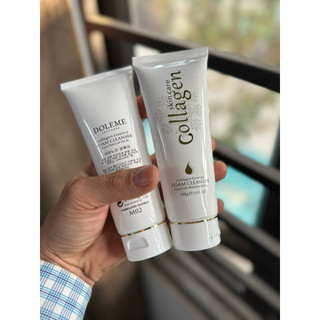 Sữa rửa mặt trắng da collagen 100g cho nam nữ giúp sạch sâu bụo bẩn ngăn ngừa nám mụn