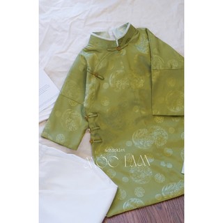 Áo dài bé trai Mộc Lam | Achicklet