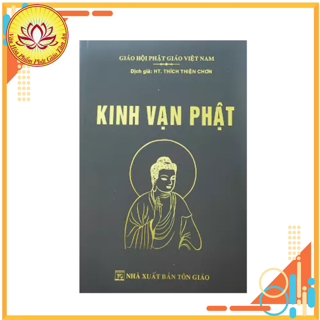 Sách - Kinh Vạn Phật (bìa da)