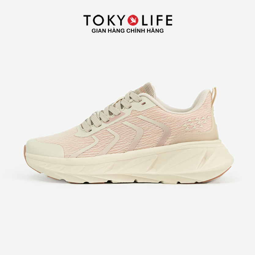 Giày thể thao nữ TOKYOLIFE chạy bộ đế cao 4cm êm chân thoáng khí siêu nhẹ thiết kế thời trang 400053