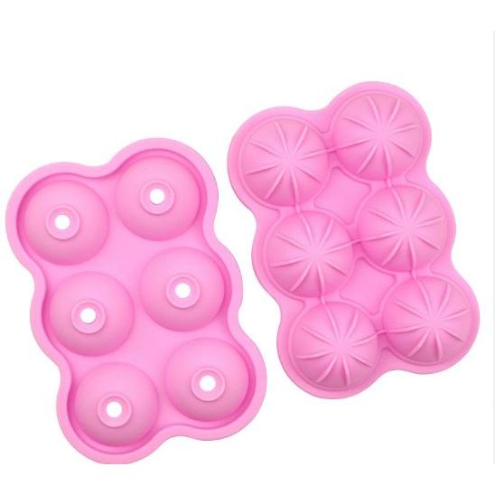 Khuôn silicon bánh Mochi 6 ô - Khuôn đổ mochi nước, Mizu mochi