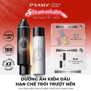   KOL  PRAMY Xịt Khoá Trang Điểm Giữ Lớp Makeup Lâu Trôi Kiềm Dầu Dưỡng Ẩm Setting Spray 100ml 