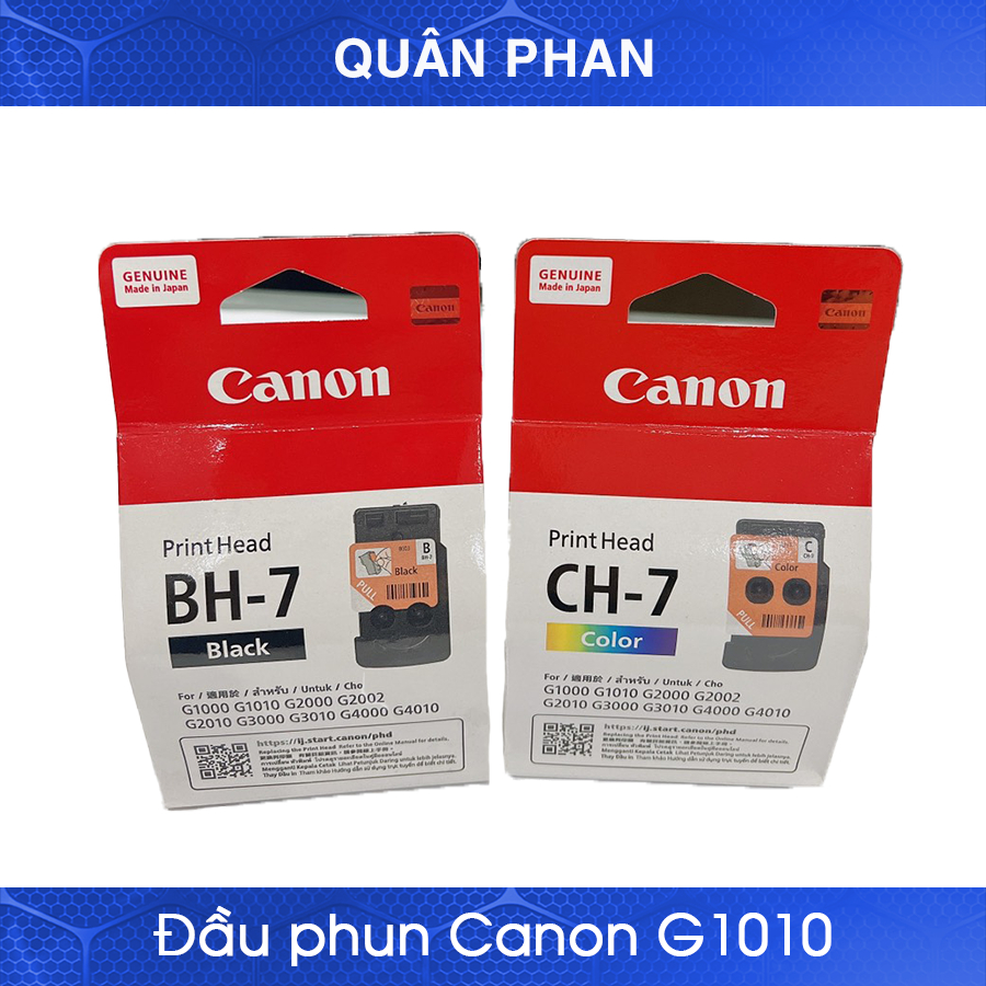 Đầu phun máy in Canon G1010