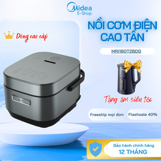  Nồi Cơm Điện Cao Tần Midea MRI180T2BDG | 1.8L – 1300W Nồi Cơm IH Chính Hãng Giữ Ấm 24h 
