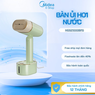  Bàn Ủi Hơi Nước Midea MGS21000BPG – 2100W 5 Chế Độ Ủi Cảm Biến Tự Ngắt Bàn Ủi Du Lịch Chính Hãng 