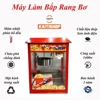  Máy Làm Bắp Rang Bơ- Công Suất 1300W - BH 1 Năm 