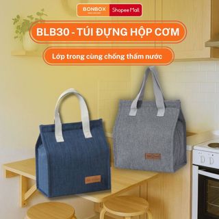  Túi Đựng Hộp Cơm Giữ Nhiệt BONBOX BLB30 Chống Thấm Nước 3 Lớp Sức Chứa Lớn 