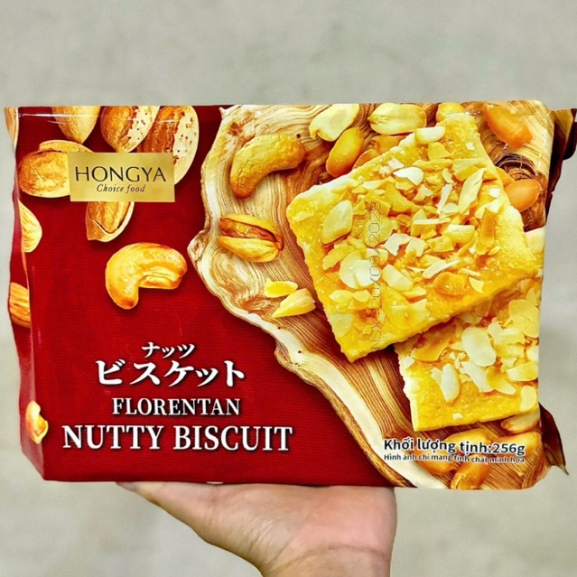 Gói 256gr Bánh Hạnh Nhân Ăn Kiêng Hongya