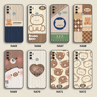 Ốp lưng Oppo A53 hình họa tiết len Bear Cute