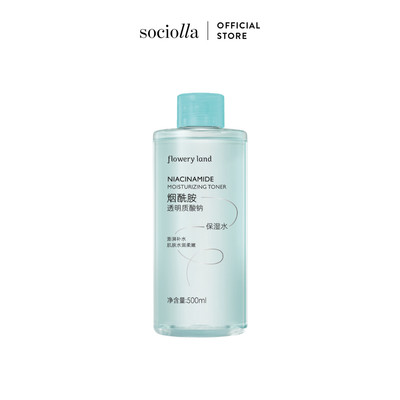 Nước Hoa Hồng Dưỡng Ẩm, Sáng Da Flowery Land Niacinamide Moisturizing Toner