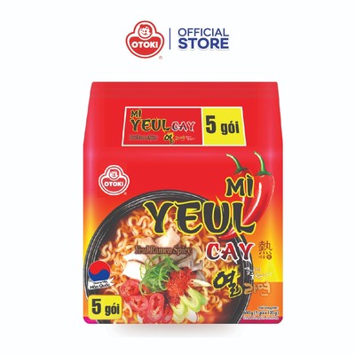 Lốc 5 Gói Mì Yeul Cay Otokivn (5x120g)
