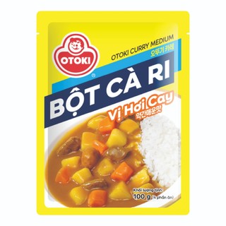 Combo 3 Gói Bột Cà Ri Hơi Cay Otoki 100g - VN