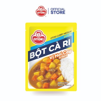 Combo 3 Gói Bột Cà Ri Hơi Cay Otoki 100g - VN