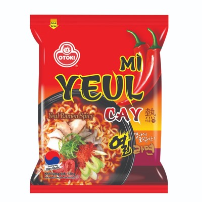 [Thùng 20 gói] Thùng Mì Hàn Quốc YEUL cay Otoki 120g x20