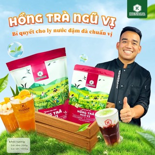  Hồng Trà Ngũ Vị KENBAR - Pha Trà Tắc Trà Sữa Trà Trái Cây Chuẩn Vị 