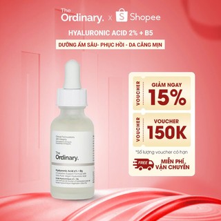  Tinh chất cấp ẩm hồi phục The Ordinary Hyaluronic Acid 2% + B5 