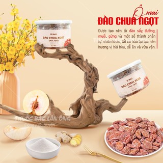 Ô mai đào chua ngọt, xí muội đào chua ngọt, đào không hạt chua ngọt, thơm dẻo