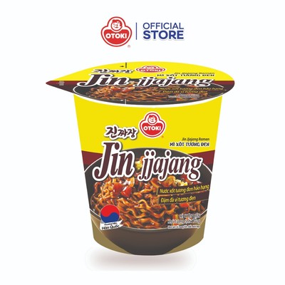 Combo 6 Ly Mì Jin jjajang xốt tương đen Otoki 70g