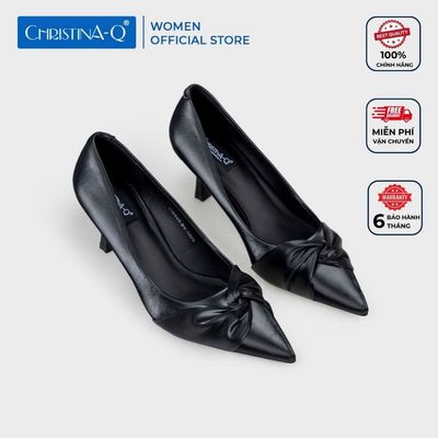 Giày Nữ Cao Gót Bít Mũi Nhọn CHRISTINA-Q GBN443I
