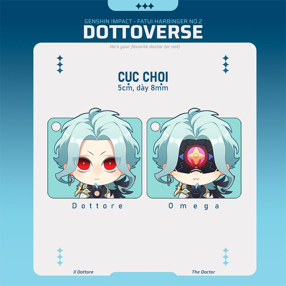 [ĐỌC KỸ MÔ TẢ] Genshin Impact - Cục chọi Dottore