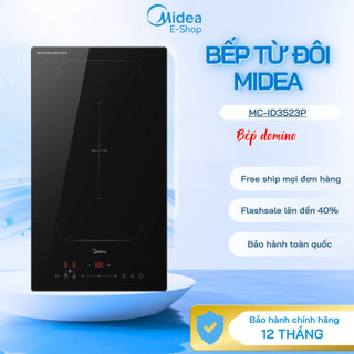  Bếp Từ Đôi Domino Midea MC-ID3523P | Inverter 3500W | Nhỏ Gọn – Tiết Kiệm Điện | Chính Hãng 