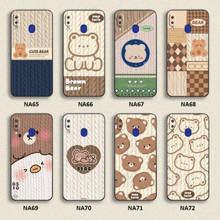 Ốp lưng Samsung M20 / M30 hình họa tiết len Bear Cute