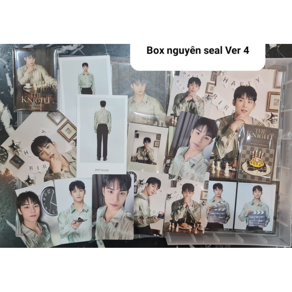 SEVENTEEN -MINGYU Happy birthday Ver 4 nguyên seal