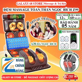  Thảm Massage Toàn Thân Ngọc Bích Z99 - Quà Tặng Sức Khỏe Cho Bố Mẹ Đệm Massage Cổ Vai Gáy Cột Sống 