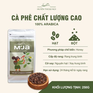  Cà Phê Chất Lượng Cao M’JA - 100% Arabica Lâm Đồng - Rang mộc - Nguyên chất - Túi 500Gr 