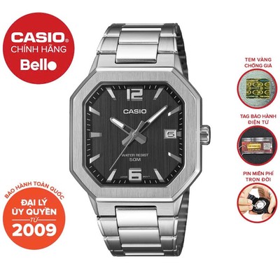 Đồng hồ Casio Nam dây thép Casio MTP-B195 chính hãng bảo hành 1 năm Pin trọn đời