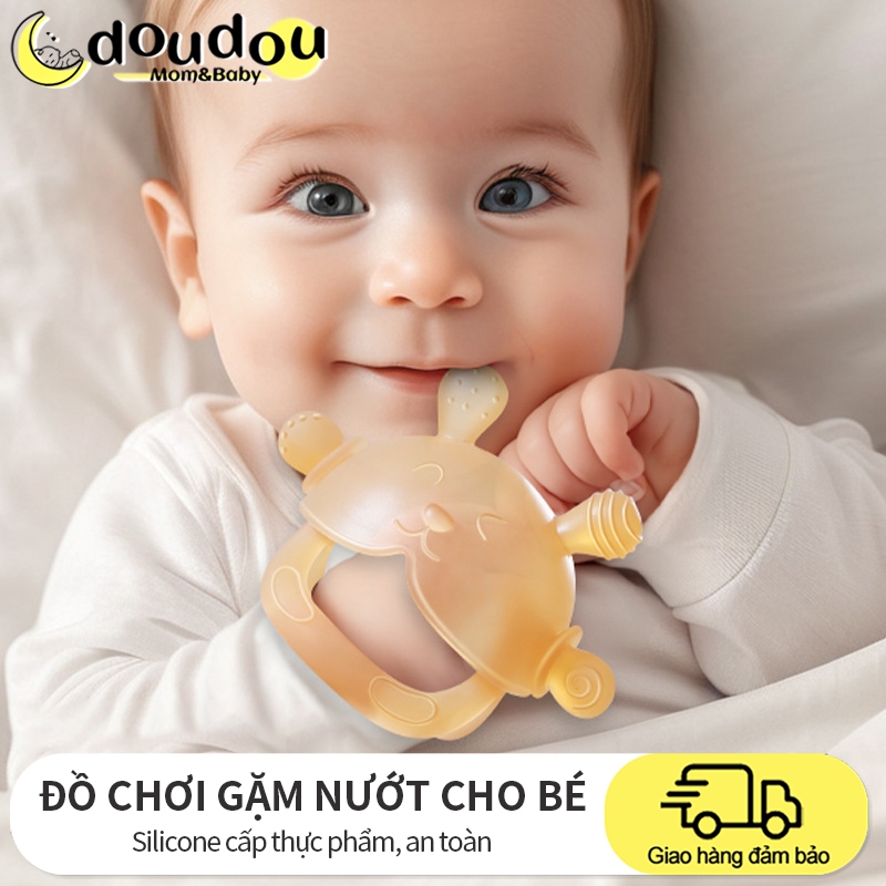 Đồ Chơi Gặm Nướu Cho Bé Silicone Cao Cấp Siêu Mềm Nhiều Hình Dáng Màu Sắc Giảm Ngứa Nướu Hiệu Quả