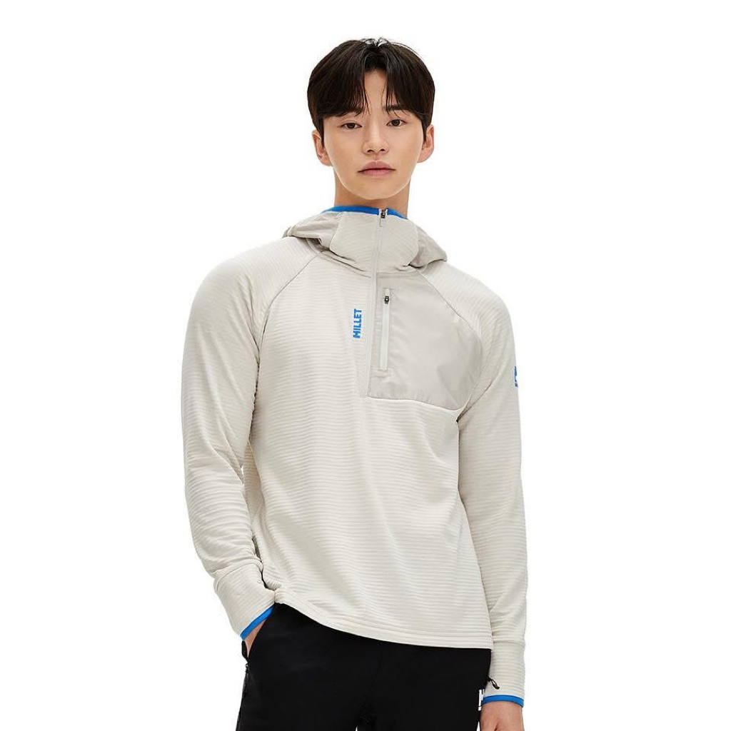 [Hàng Xuất Dư MILLET] Áo Khoác Có Mũ Chống Gió Nam – MILLET Hooded Jacket Outdoor Cao Cấp