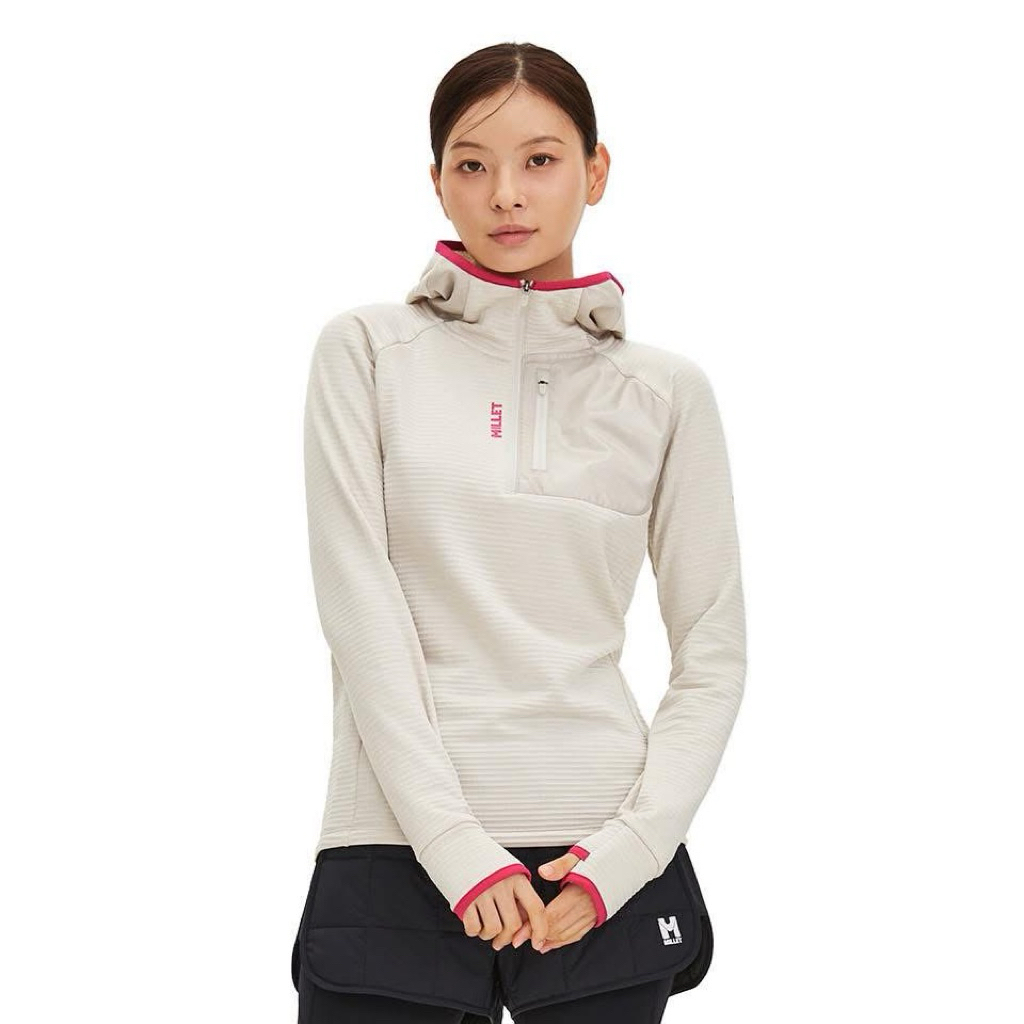 [Hàng Xuất Dư MILLET] Áo Khoác Có Mũ Chống Gió Nữ – MILLET Hooded Jacket Outdoor Cao Cấp