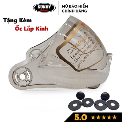 Kính chắn gió gắn mũ bảo hiểm 1/2 và 3/4 SUNDY người lớn và trẻ em, an toàn, chống nắng, tia UV, bảo vệ đôi mắt bạn