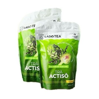  Trà Atiso túi lọc trà Actiso Đà Lạt Ladophar  100 gói  món quà sức khỏe từ thiên nhiên. 