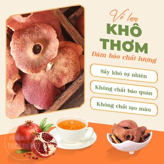 Vỏ lựu khô 100g, thạch lựu bì thơm, sạch, không lẫn tạp chất - Tổng Kho Sỉ Thảo Dược