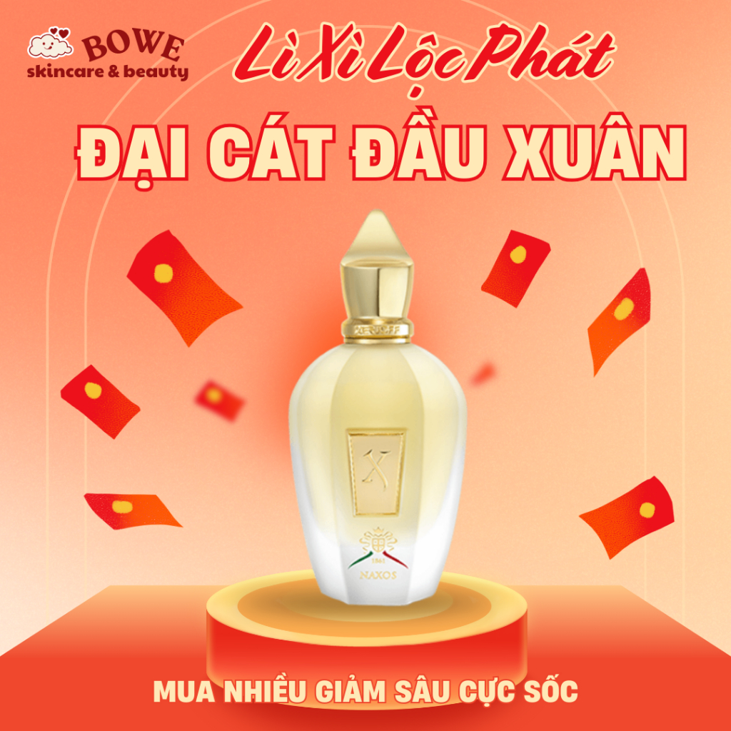 Nước hoa Chiết 10ml Unisex Xerjoff 1861 Naxos Hương thơm Quyến rũ, Sang trọng và Tinh tế